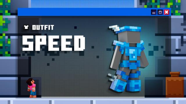 Thumbnail of the Minecraft Bedrock Marketplace product Speed Outfit created by Gamemode One.