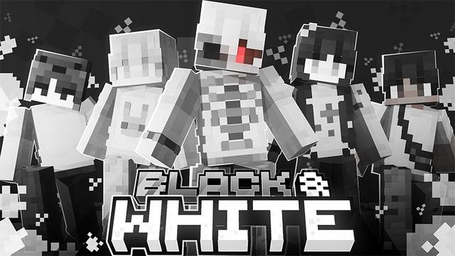 Thumbnail of the Minecraft Bedrock Marketplace product Black & White created by Gearblocks.