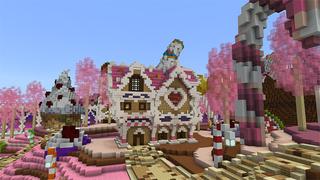 Screenshot of the Minecraft Bedrock Marketplace product Candy Paradise created by Gearblocks.