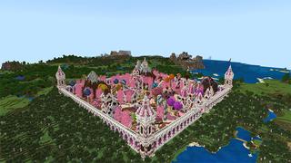 Screenshot of the Minecraft Bedrock Marketplace product Candy Paradise created by Gearblocks.