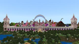 Screenshot of the Minecraft Bedrock Marketplace product Candy Paradise created by Gearblocks.