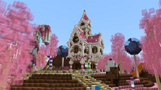 Screenshot of the Minecraft Bedrock Marketplace product Candy Paradise created by Gearblocks.