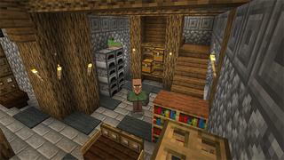 Screenshot of the Minecraft Bedrock Marketplace product Castle Village created by Gearblocks.