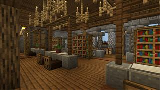 Screenshot of the Minecraft Bedrock Marketplace product Castle Village created by Gearblocks.