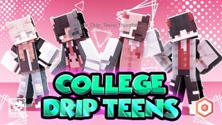 Thumbnail of the Minecraft Bedrock Marketplace product College Drip Teens created by Gearblocks.