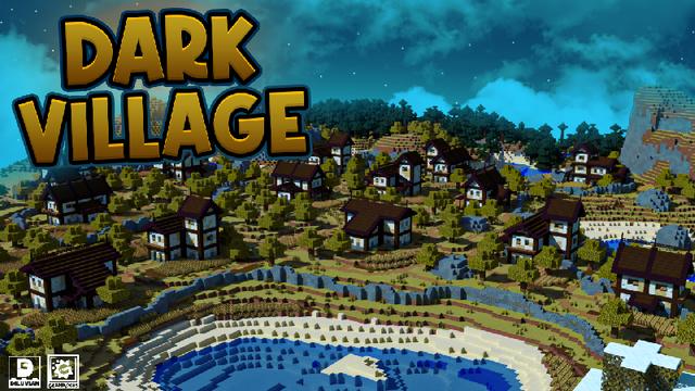 Thumbnail of the Minecraft Bedrock Marketplace product Dark Village created by Gearblocks.