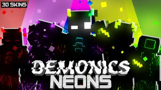 Thumbnail of the Minecraft Bedrock Marketplace product Demonics Neons created by Gearblocks.