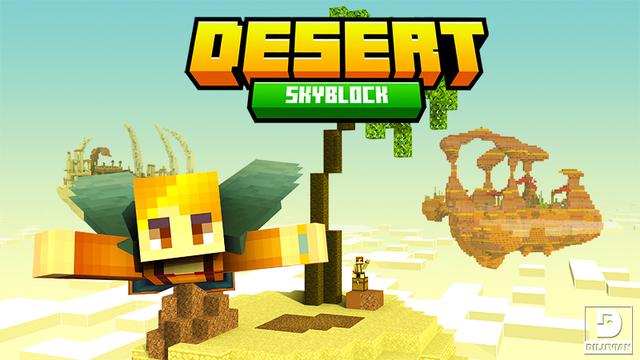 Thumbnail of the Minecraft Bedrock Marketplace product Desert Skyblock created by Gearblocks.