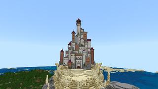 Screenshot of the Minecraft Bedrock Marketplace product Dragon Town created by Gearblocks.