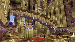 Screenshot of the Minecraft Bedrock Marketplace product End Temple created by Gearblocks.