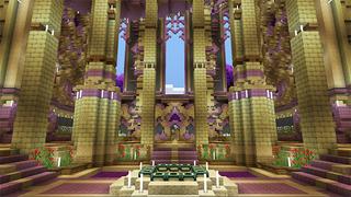 Screenshot of the Minecraft Bedrock Marketplace product End Temple created by Gearblocks.