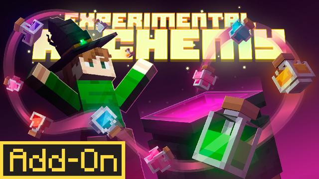 Thumbnail of the Minecraft Bedrock Marketplace product Experimental Alchemy created by Gearblocks.