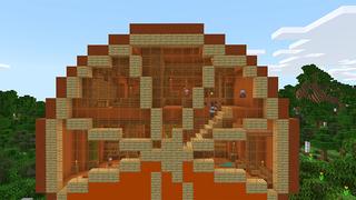 Screenshot of the Minecraft Bedrock Marketplace product Fruit Village created by Gearblocks.