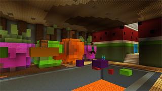 Screenshot of the Minecraft Bedrock Marketplace product Fruits Secret Base created by Gearblocks.