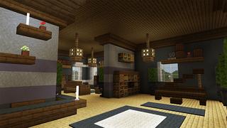 Screenshot of the Minecraft Bedrock Marketplace product Futuristic Secret Base created by Gearblocks.