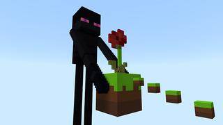 Screenshot of the Minecraft Bedrock Marketplace product Giant Parkour Mobs created by Gearblocks.