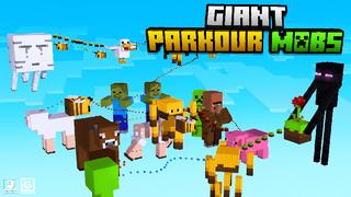 Thumbnail of the Minecraft Bedrock Marketplace product Giant Parkour Mobs created by Gearblocks.