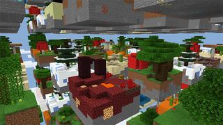 Screenshot of the Minecraft Bedrock Marketplace product Grid Skyblock created by Gearblocks.
