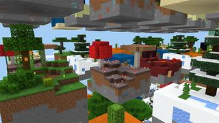 Screenshot of the Minecraft Bedrock Marketplace product Grid Skyblock created by Gearblocks.