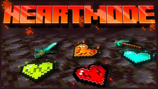 Thumbnail of the Minecraft Bedrock Marketplace product Heart Mode created by Gearblocks.
