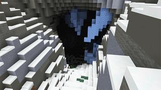 Screenshot of the Minecraft Bedrock Marketplace product Ice Cave created by Gearblocks.