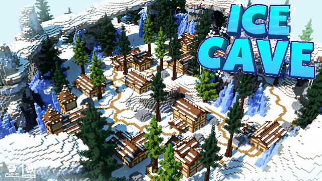 Thumbnail of the Minecraft Bedrock Marketplace product Ice Cave created by Gearblocks.