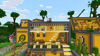 Screenshot of the Minecraft Bedrock Marketplace product Jungle Chest City created by Gearblocks.