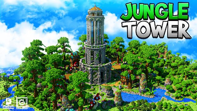 Thumbnail of the Minecraft Bedrock Marketplace product Jungle Tower created by Gearblocks.
