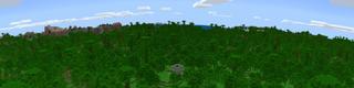 Panorama of the Minecraft Bedrock Marketplace product Jungle Underground Base created by Gearblocks.