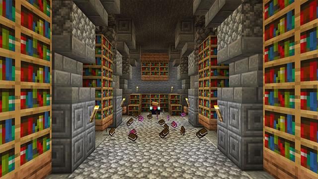 Screenshot of the Minecraft Bedrock Marketplace product Jungle Underground Base created by Gearblocks.