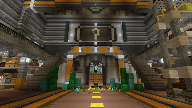 Screenshot of the Minecraft Bedrock Marketplace product Lucky Block Factory created by Gearblocks.