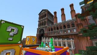 Screenshot of the Minecraft Bedrock Marketplace product Lucky Block Factory created by Gearblocks.