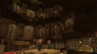 Screenshot of the Minecraft Bedrock Marketplace product Mushroom City created by Gearblocks.