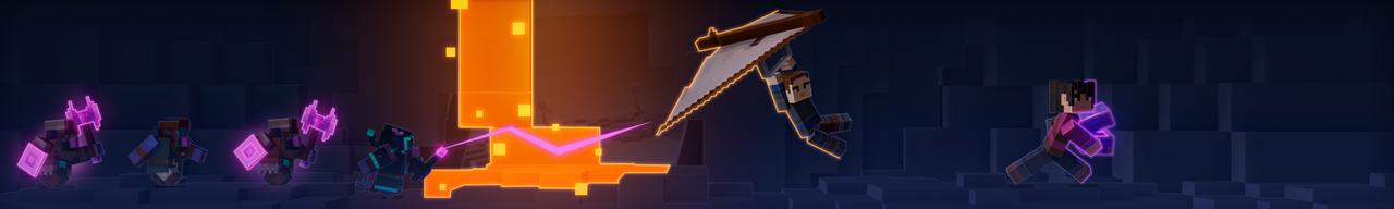 Panorama of the Minecraft Bedrock Marketplace product Mythic Utilities created by Gearblocks.