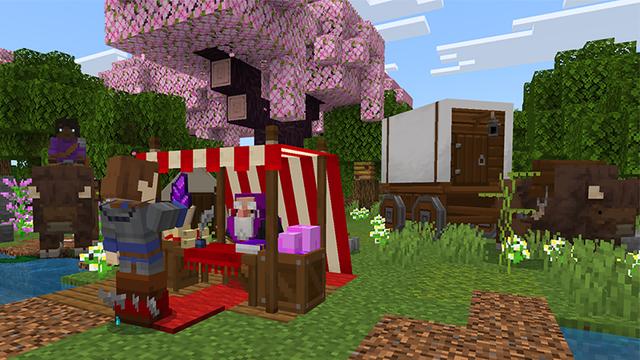 Screenshot of the Minecraft Bedrock Marketplace product Mythic Utilities created by Gearblocks.