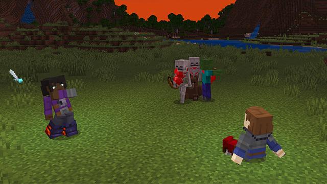 Screenshot of the Minecraft Bedrock Marketplace product Mythic Utilities created by Gearblocks.