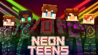 Thumbnail of the Minecraft Bedrock Marketplace product Neon Teens created by Gearblocks.