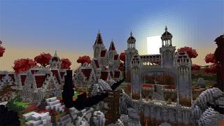 Screenshot of the Minecraft Bedrock Marketplace product Nether Village created by Gearblocks.