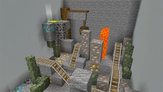 Screenshot of the Minecraft Bedrock Marketplace product Parkour Speedrun created by Gearblocks.