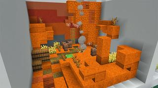 Screenshot of the Minecraft Bedrock Marketplace product Parkour Speedrun created by Gearblocks.