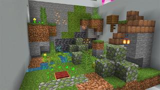 Screenshot of the Minecraft Bedrock Marketplace product Parkour Speedrun created by Gearblocks.