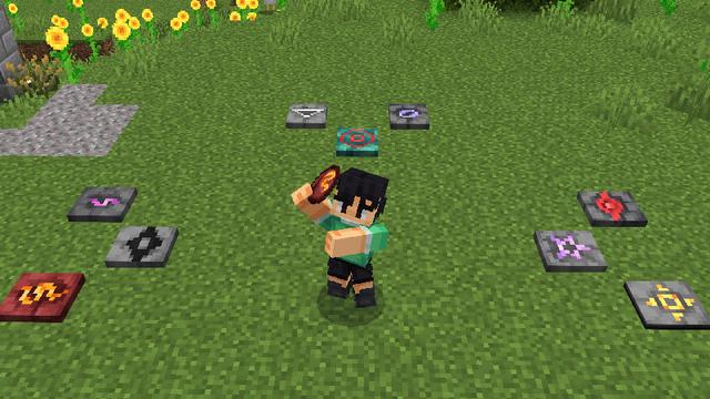 Screenshot of the Minecraft Bedrock Marketplace product Rune Spells created by Gearblocks.