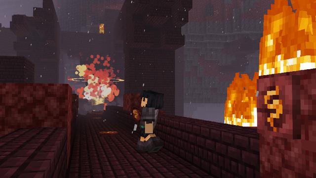 Screenshot of the Minecraft Bedrock Marketplace product Rune Spells created by Gearblocks.
