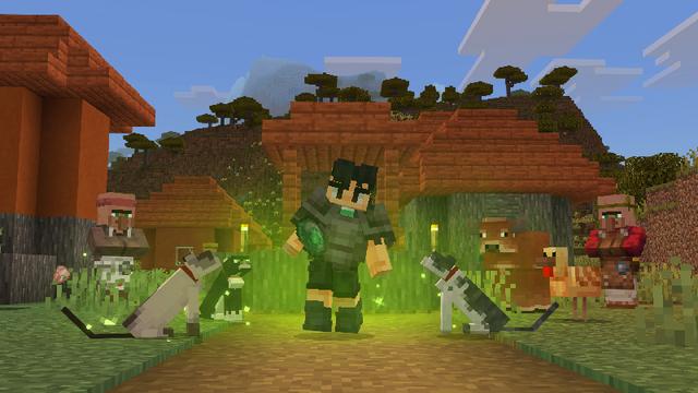 Screenshot of the Minecraft Bedrock Marketplace product Rune Spells created by Gearblocks.