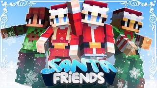 Thumbnail of the Minecraft Bedrock Marketplace product Santa Friends created by Gearblocks.