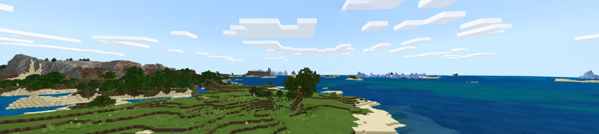 Panorama of the Minecraft Bedrock Marketplace product Sea Secret Base created by Gearblocks.