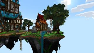 Screenshot of the Minecraft Bedrock Marketplace product Skyblock: Noob x Pro x Hacker created by Gearblocks.