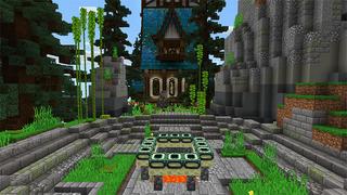 Screenshot of the Minecraft Bedrock Marketplace product Skyblock: Noob x Pro x Hacker created by Gearblocks.