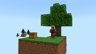 Screenshot of the Minecraft Bedrock Marketplace product Skyblock created by Gearblocks.
