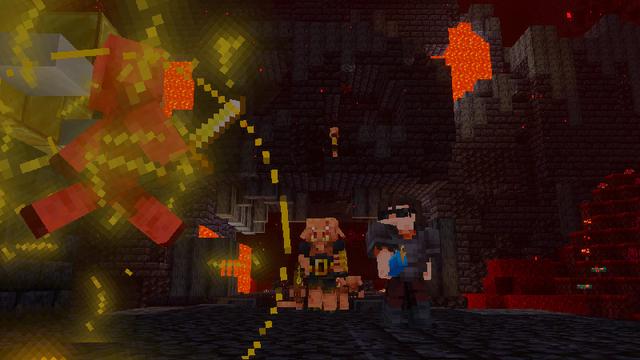 Screenshot of the Minecraft Bedrock Marketplace product Volatile Cuisine created by Gearblocks.